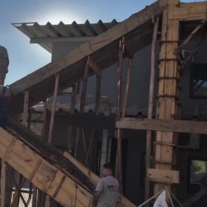 escada em concreto armado